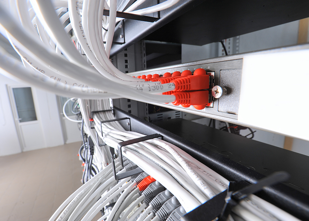 Server room wiring by pro power and electric